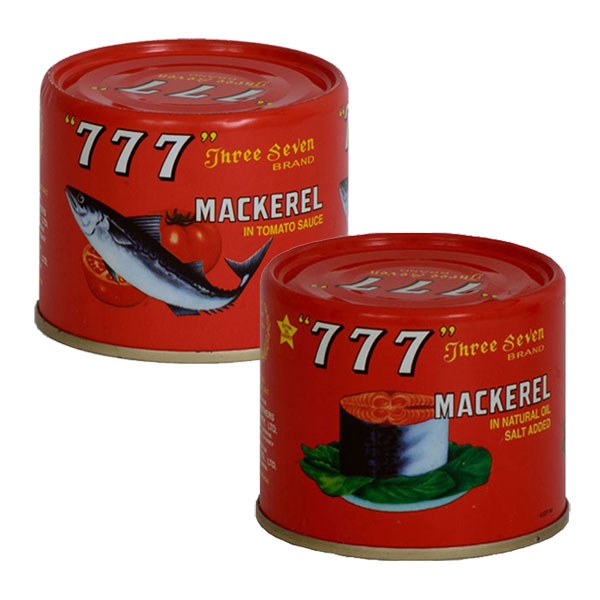 777 Mackerel Tinned Fish 170g Products BNG Trading Co Ltd